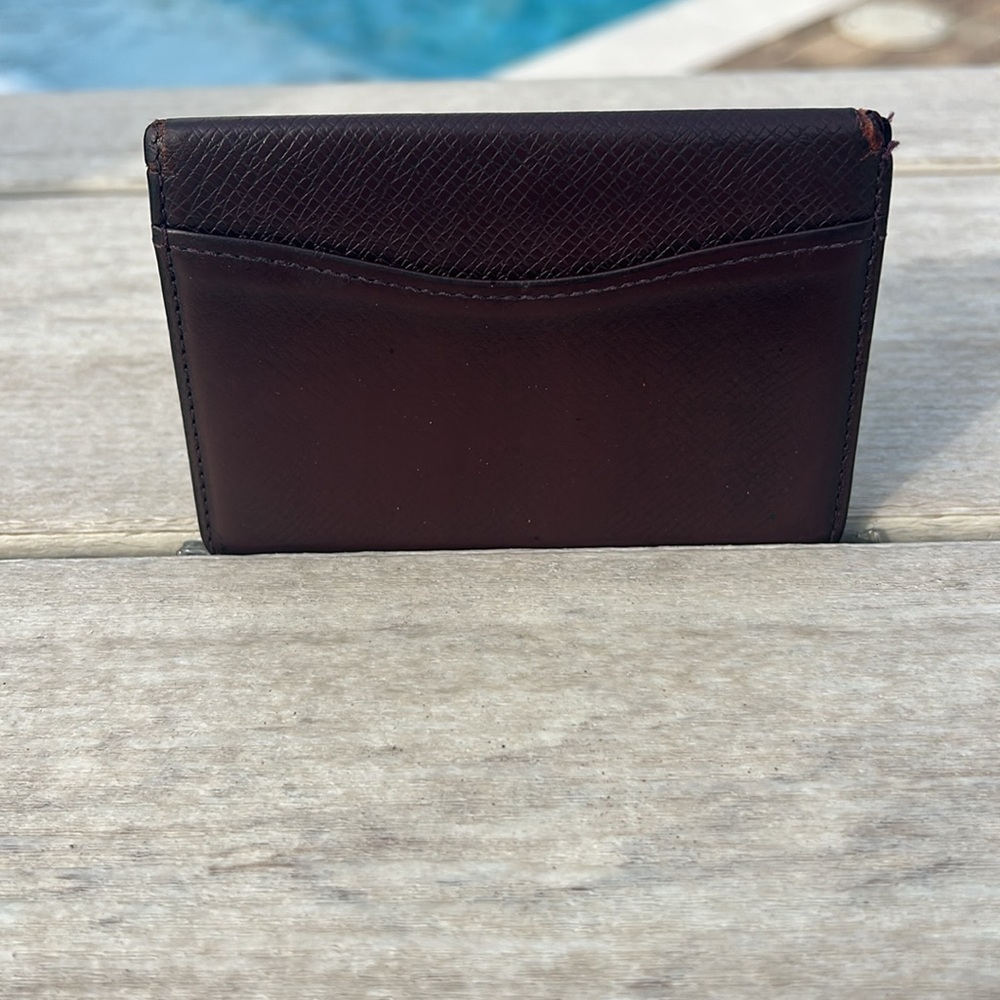 Louis Vuitton Dark Brown Card Holder